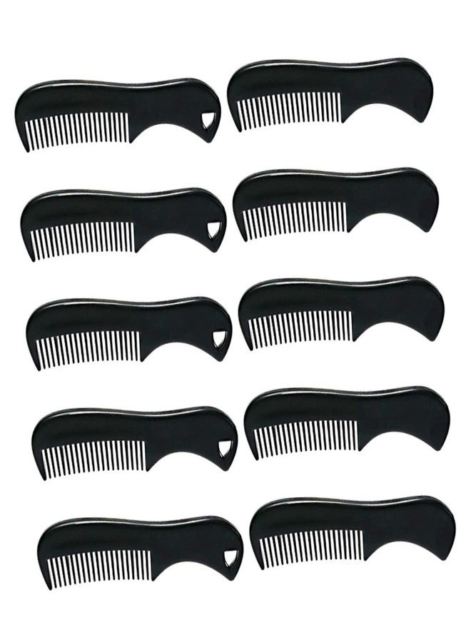 MERRYHAPY 10Pcs Pocket Sized Beard Comb for Men Mini Styling Combs Retro Design for Hair Grooming the Go for Travel Everyday Use - Image 1